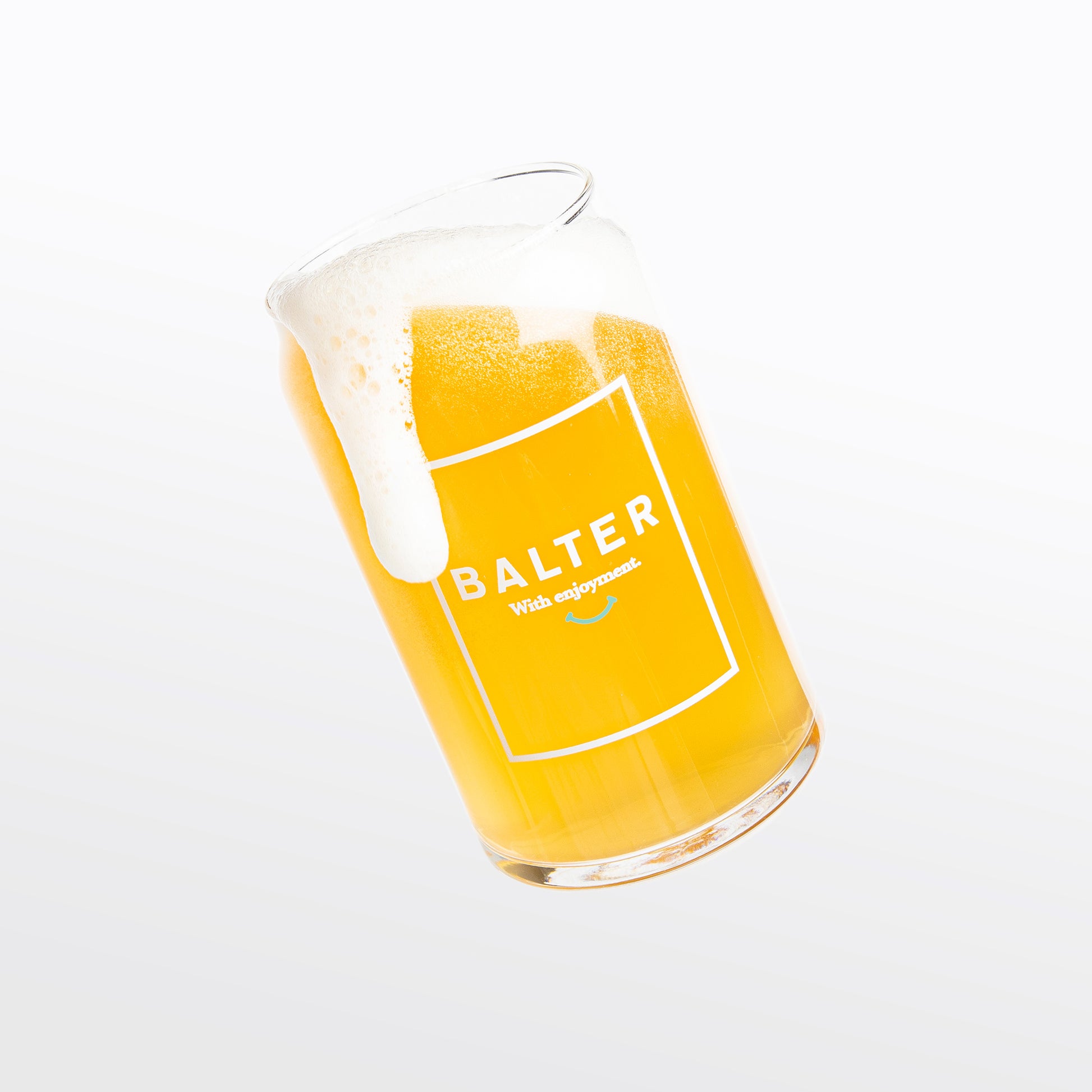 Single - Balter 16oz / 470ml 'Tinnie' Glass - Balter Brewing Company - Craft Beer Merch Australia
