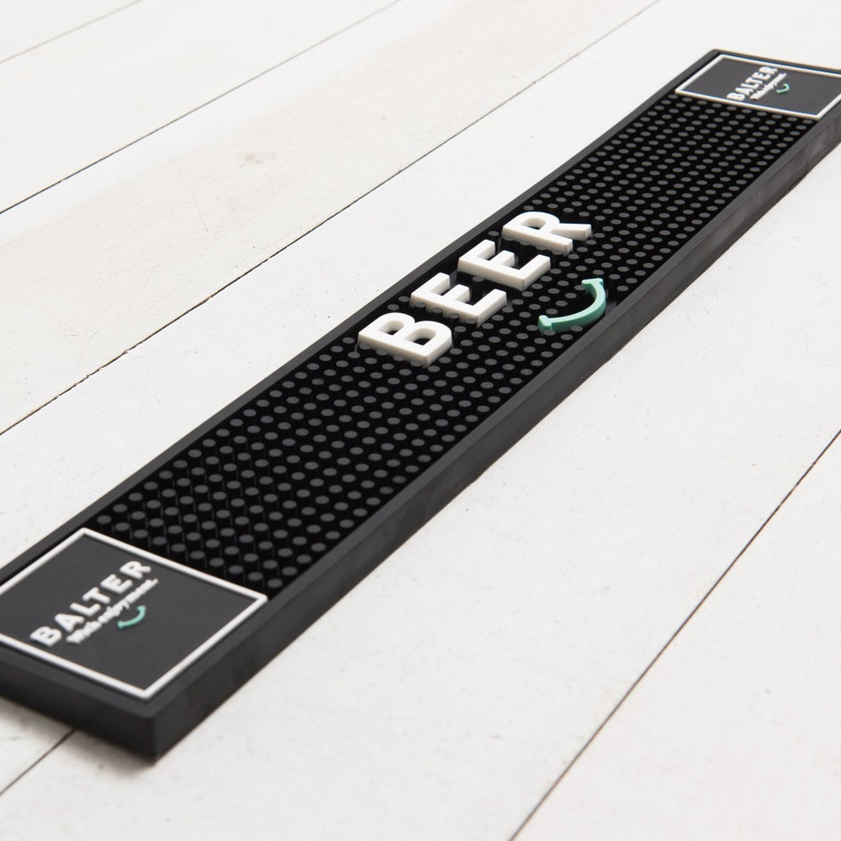 Balter Beer Smiley Bar Mat - Narrow - Balter Brewing Company